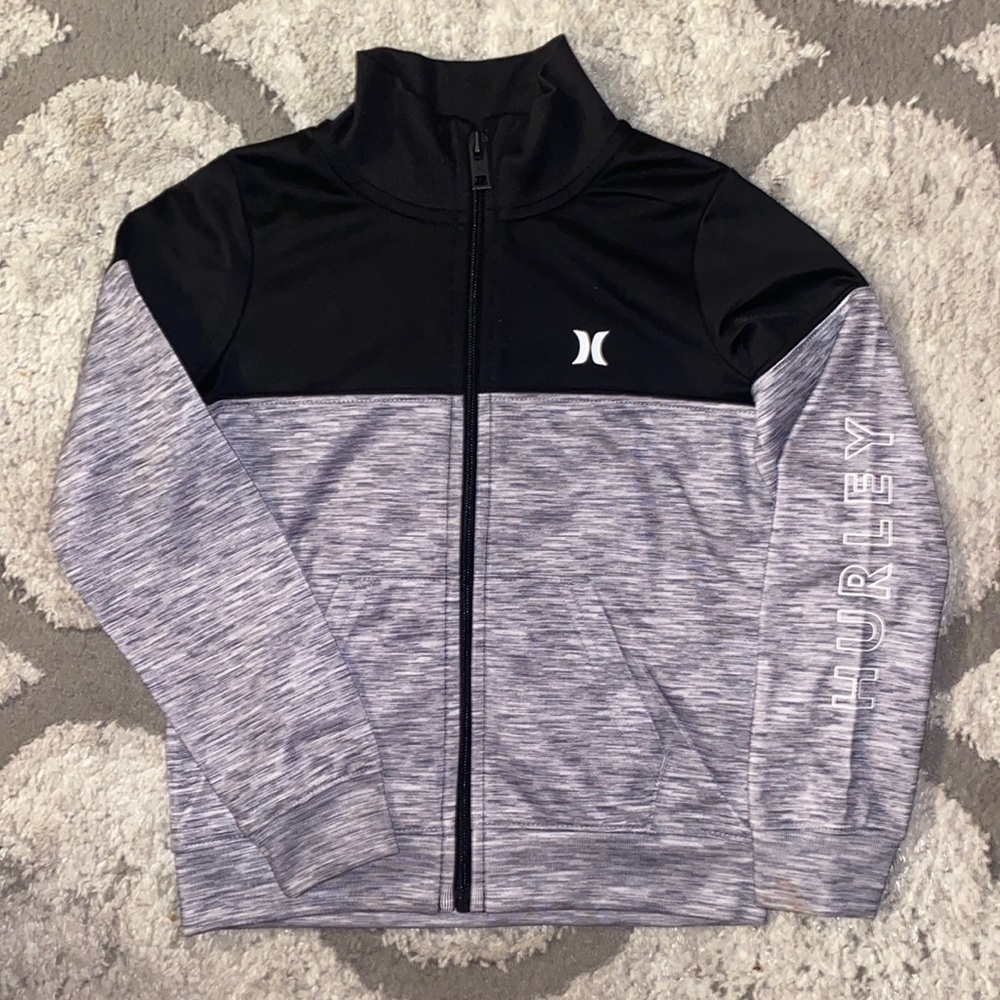 Hurley Zip Up Sweatshirt Boys Size 4T